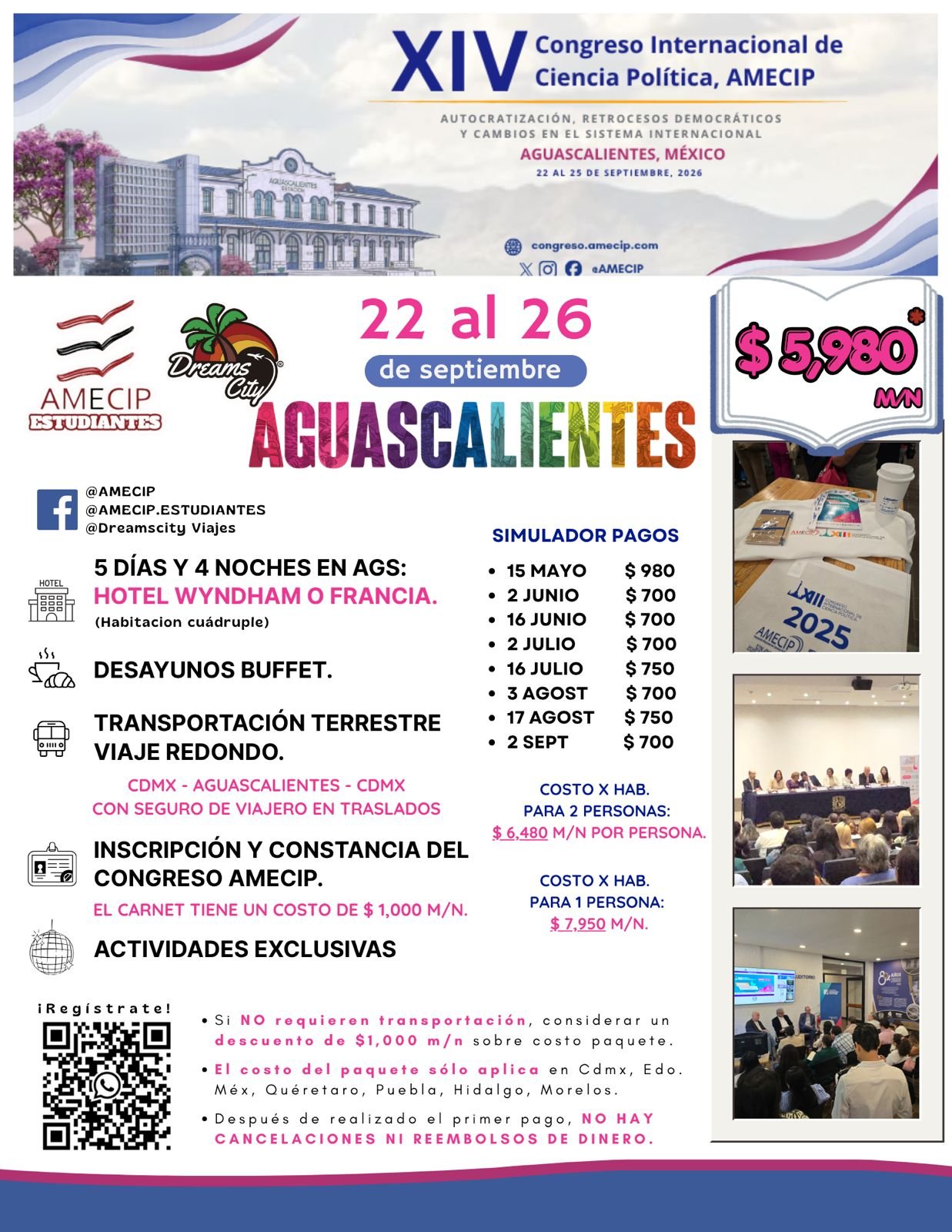 Informacion de paquetes